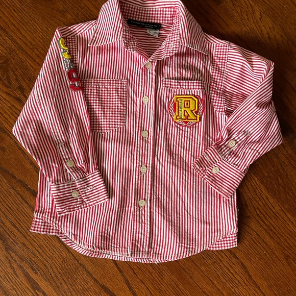 Rocawear Red stripe long sleeve shirt - Picture 1 of 4